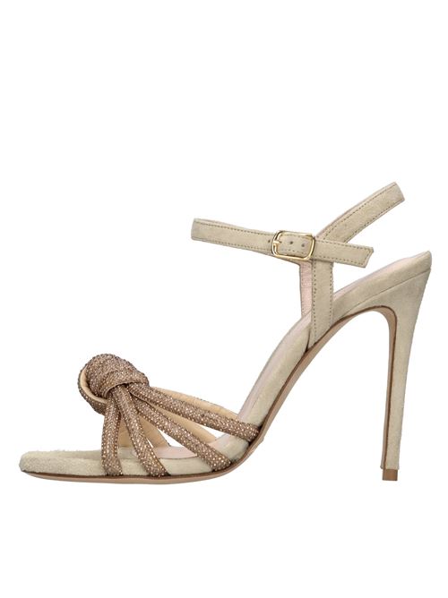 Sandali in pelle ed ecopelle EDDICUOMO | B164/TB CAM.BEIGE